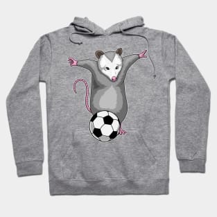 Opossum Soccer player Soccer Hoodie
